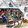 Simon Fleming, January. Book of Hours (c.1525)