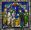 Canterbury Cathedral: The Presentation at the  Temple, 13th century